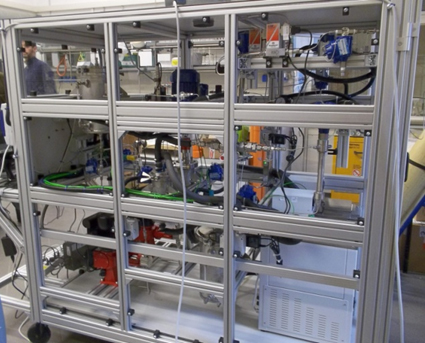 An example of laboratory pilot plant realized in collaboration by NICL and Eurochem Engineering srl with a automation view